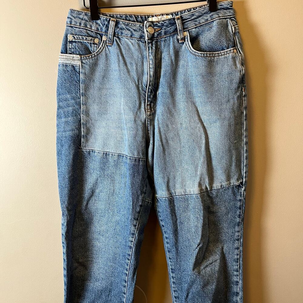 Free People Patchwork High-Rise Jeans Size‎ 29 Boho Y2K - Picture 2 of 7